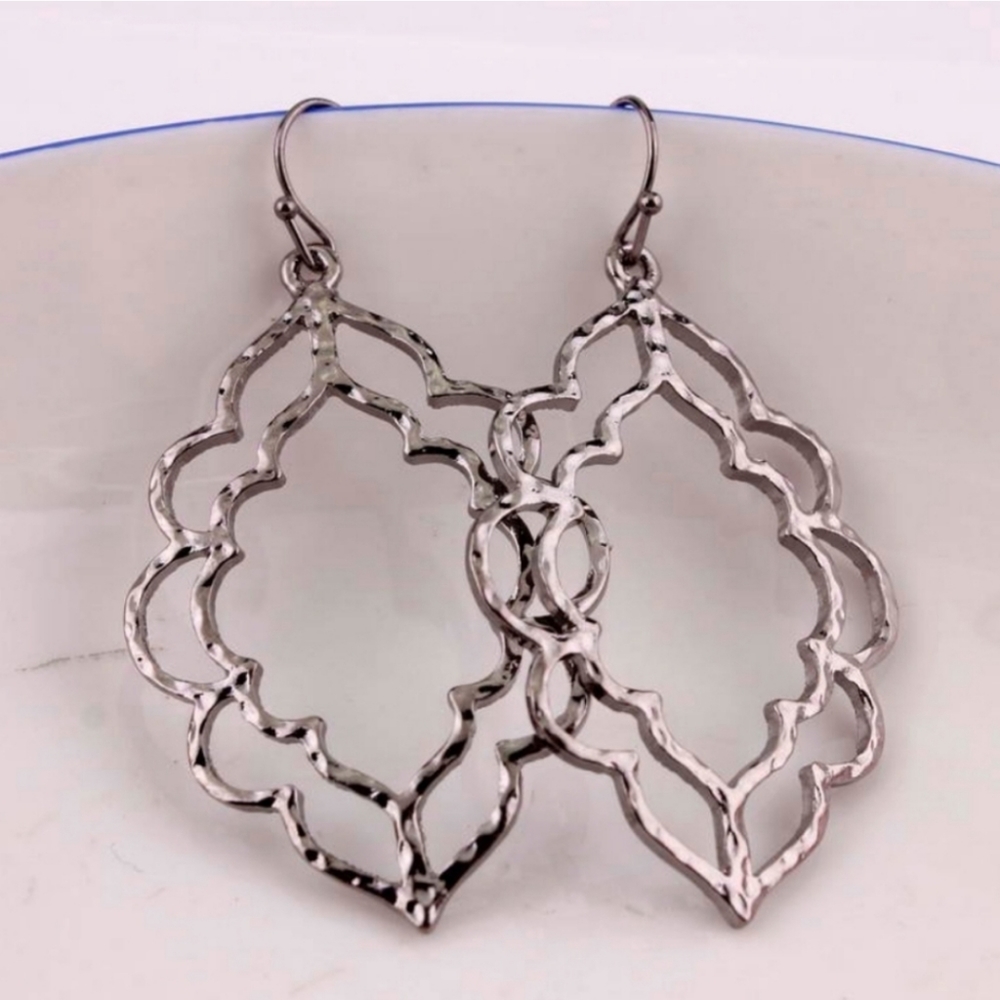 Bohemian Filigree Chandelier Earrings